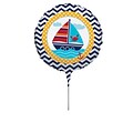 Creative Converting Ahoy Matey Nautical Balloon Centerpiece Kit  (049586)