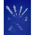 Exel Corporation Luer Lock Syringe with Needle, 100/Box (101349BX)