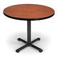 OFM X-Series 36 Round Conference Table, Cherry (XT36RD-CHY)