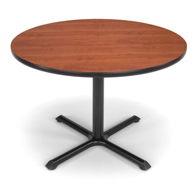 OFM X-Series 42 Round Conference Table, 42, Cherry (XT42RD-CHY)