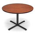 OFM X-Series 42 Round Conference Table, 42, Cherry (XT42RD-CHY)