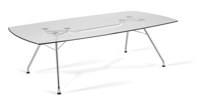 OFM Core Collection Glass Top Conference Table, 47 x 94 (GT4794)