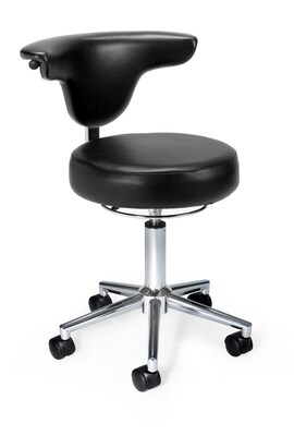 OFM Vinyl Chair, Black (910-BLACK)