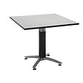 OFM Core Collection Multi-Purpose Table with Metal Mesh Base, 36D x 36W, Gray Nebula (KMT36SQ-GRYNB)