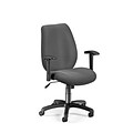 OFM Fabric Mid Back Ergonomic Managers Chair; Graphite
