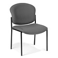 OFM Armless Stack Chair, Gray (408-801)