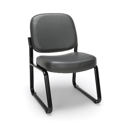 OFM Model 405-VAM Vinyl Reception Sets Chair, Charcoal (405-VAM-604)