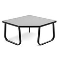 OFM Corner Table with Sled Base, 30W x 30D, Cherry (TABLE3030-CHY)