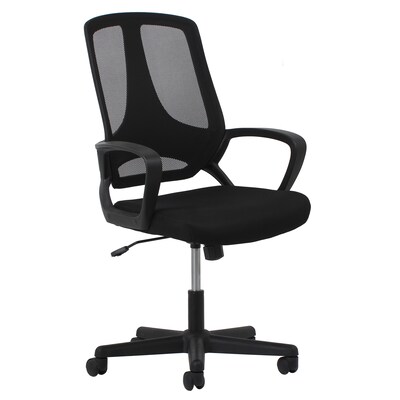 OFM Essentials Fabric Task Chair, Black (089191013624)