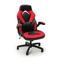 OFM Essentials Collection Racing Style Bonded Leather Gaming Chair, Red (ESS-3085-RED)