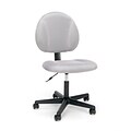 Essentials by OFM Upholstered Armless Swivel Task Chair, Gray (ESS-3060-GRY)