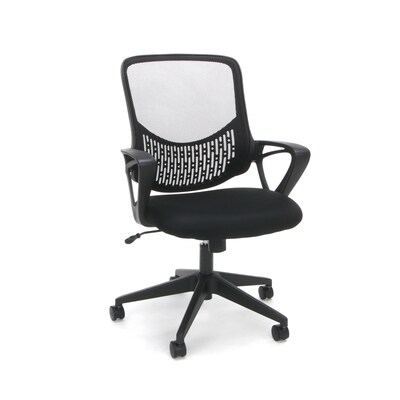 Essentials by OFM Mesh Back Task Chair, Black (ESS-100-BLK)