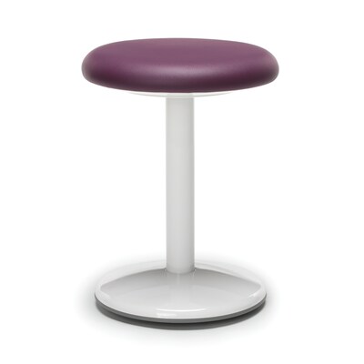 OFM Orbit Active Adjustable Stool - 18 Tall Vinyl Backless Stool, Purple (2818-ATV-V-PUR)