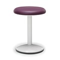 OFM Orbit Active Adjustable Stool - 18 Tall Vinyl Backless Stool, Purple (2818-ATV-V-PUR)