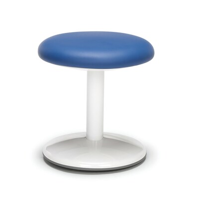 OFM Orbit Active Adjustable Stool - 14 Tall Vinyl Backless Stool, Blue (2814-ATV-V-BLU)