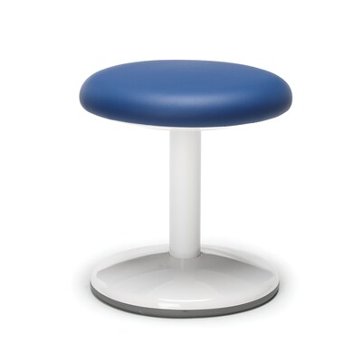 OFM Orbit Static Adjustable Stool - 14 Tall Vinyl Backless Stool, Blue (2814-STA-V-BLU)