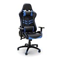 Essentials by OFM Racing Style Gaming Chair, Blue (ESS-6065-BLU)
