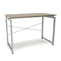 Essentials by OFM Floating Top Office Desk, Driftwood (ESS-1000-DWD)