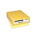 Exact Index 110 lb. Paper, 8.5 x 11, Canary, Pack (WAU49541)