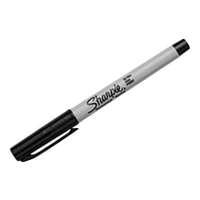 Sharpie Permanent Markers, Ultra Fine Tip, Black, 36/Pack (2082960)