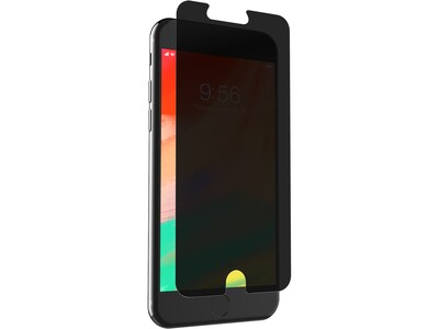Zagg InvisibleShield Glass+ Privacy Protector for iPhone 7 Plus, Each (I7LGPC-F00)