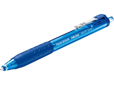 Paper Mate InkJoy 300 RT Retractable Ballpoint Pen, Medium Point, Blue Ink, 36/Pack (2082957)