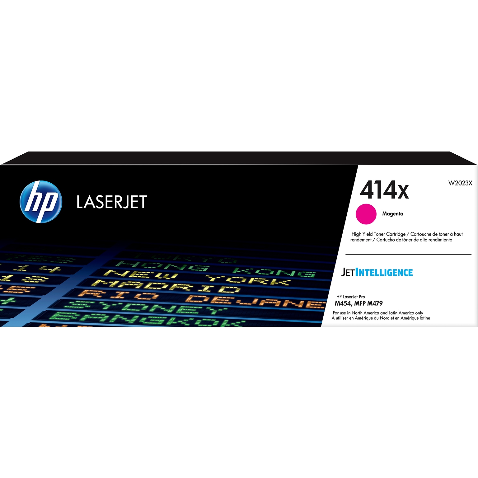 HP 414X Magenta High Yield Toner Cartridge  (W2023X)