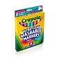 Crayola Ultra-Clean Washable Markers, Conical Tip, Tropical Colors, 8/Pack (58-7816)