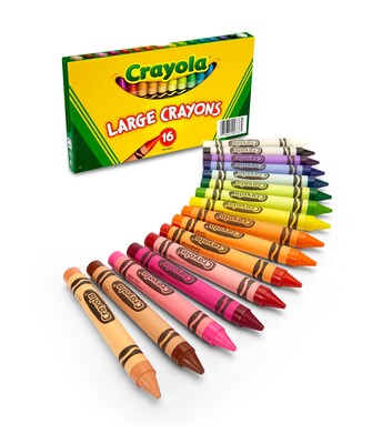 Crayola Classpack Standard Crayons 16 Assorted Colors Pack Of 800