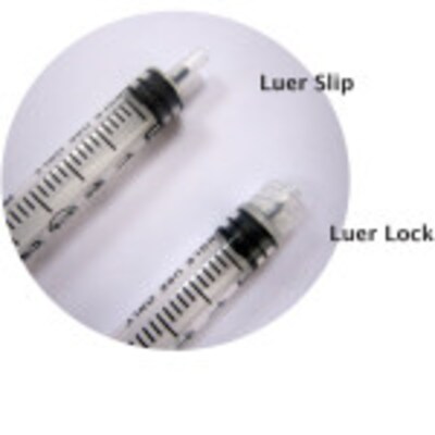 Exel Luer Lock Syringe with Cap, 10-22cc, 100/Box (100122BX)