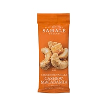 Sahale Snacks Cashew-Macadamia Glazed Snack Mix, Vanilla, 1.5 Oz., 18/Carton (9386900015)