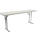 Advantage 6 ft. Pedestal Leg Folding Training Table 18x72  (ADV1872-05)