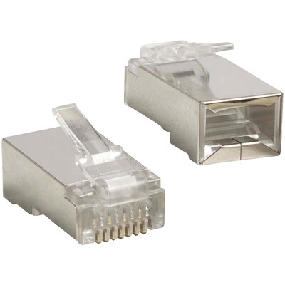 Ethereal C6T 8-Pin CAT-6 Crimp Connector, 50 pk