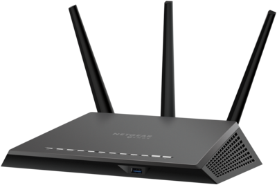 NETGEAR Nighthawk AC2300 Cybersecurity Dual-Band Wireless and Ethernet Router, Black Router (RS400)