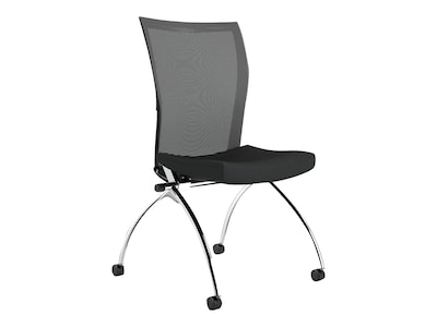 Safco Valoré Mesh Back Fabric Task Chair, Black (TSH2BB)