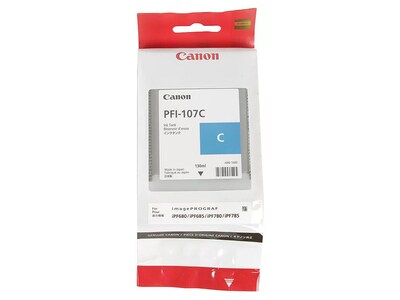 Canon 107 Cyan Standard Yield Ink Cartridge (6706B001)
