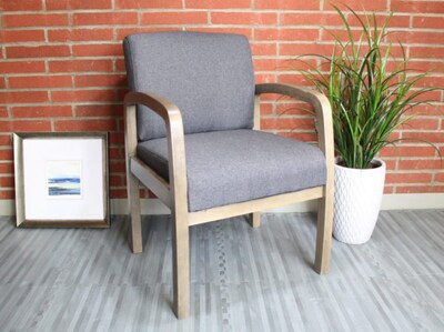 Boss NTR-No Tools Required Guest Chair, Slate Grey (B9580DW-SG)