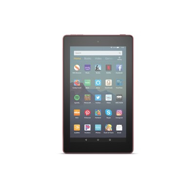Amazon Fire 7 7 Tablet, WiFi, 16 GB, (Fire OS), Plum (B07HZQBBKL)
