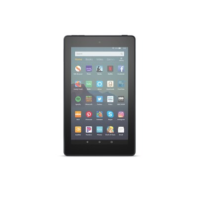 Amazon Fire 7, 9th Generation, 7 Tablet, WiFi, 16 GB, Fire OS, Black (B07FKR6KXF)