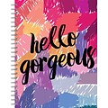 Tf Publishing Nondated Hello Gorgeous Lined Wire-O Journal (99-6009)