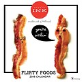 Tf Publishing 2018 Flirty Food Wall Calendar (18-1137)