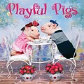 Tf Publishing 2018 Playful Pigs Wall Calendar (18-1035)