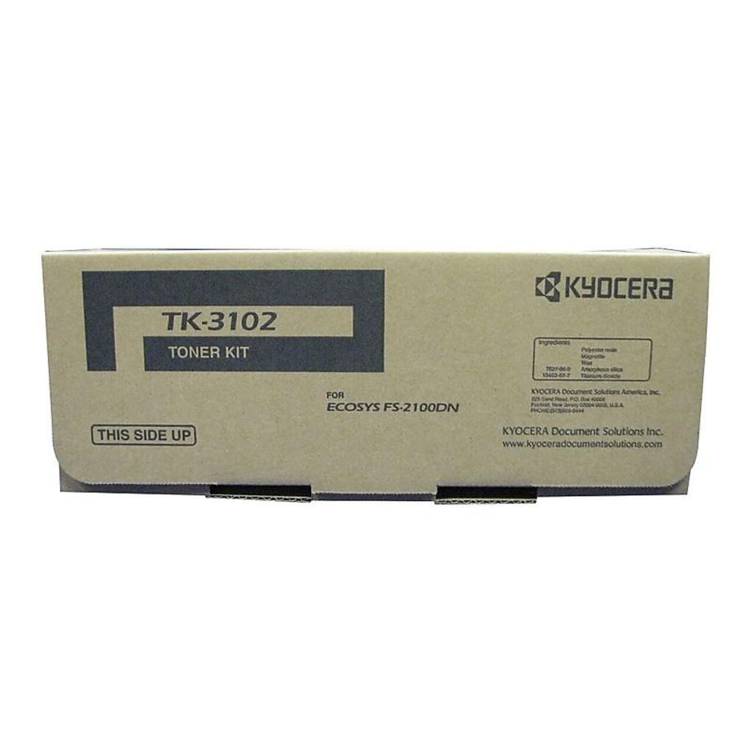 Kyocera TK-3102 Black Standard Yield Toner Cartridge