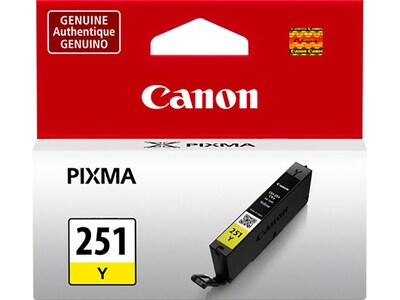 Canon 251Y Yellow Standard Yield Ink Cartridge (6516B001)