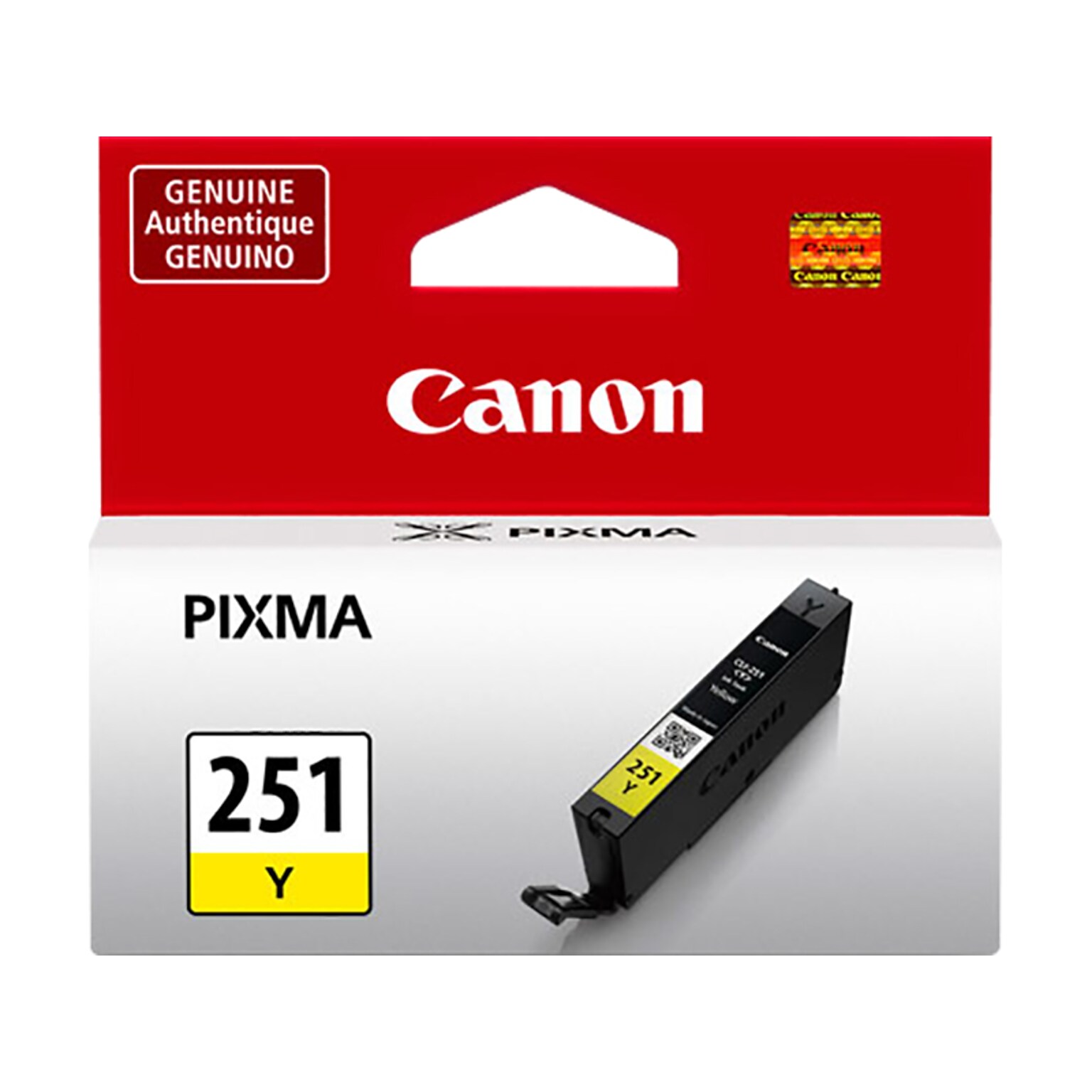 Canon 251Y Yellow Standard Yield Ink Cartridge (6516B001)