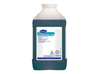 Diversey SUMA Pan-Clean D1.5 Detergent for Diversey J-Fill, Floral Woody Scent, 84.5 oz., 2/Carton (