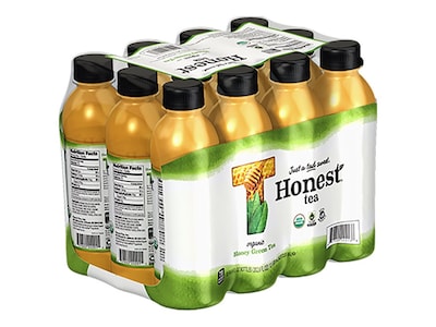 Honest Honey Green Tea Bottles, 16.9 Oz., 12/Carton (00657622222015)