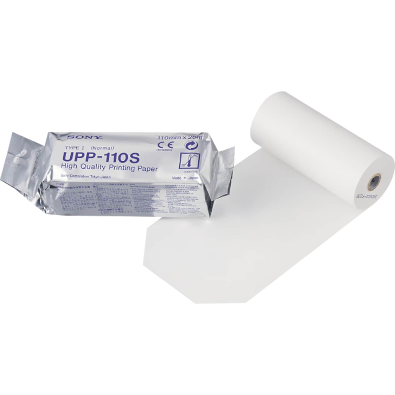 Sony Thermal Cash Register Paper Rolls, 65, 10 Rolls/Pack (UPP-110S/5)