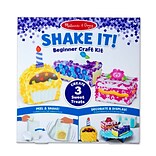 Melissa & Doug Shake It! Beginner Craft Kit, Deluxe Sweet Treats (30185)