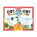 Melissa & Doug ABC Dot-to-Dot Coloring Pad, Farm (30260)